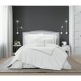 thumbnail image 1 of Crete 4 Piece Cotton Comforter Set Embroidered Hotel Collection, 1 of 4
