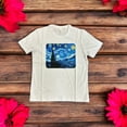 thumbnail image 1 of Crete Trading Inc Organic Cotton Starry Night T-shirt - Large, 1 of 2