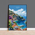 Crete Travel Greece Greek Islands Poster, Travel Inspired Home, Office ...
