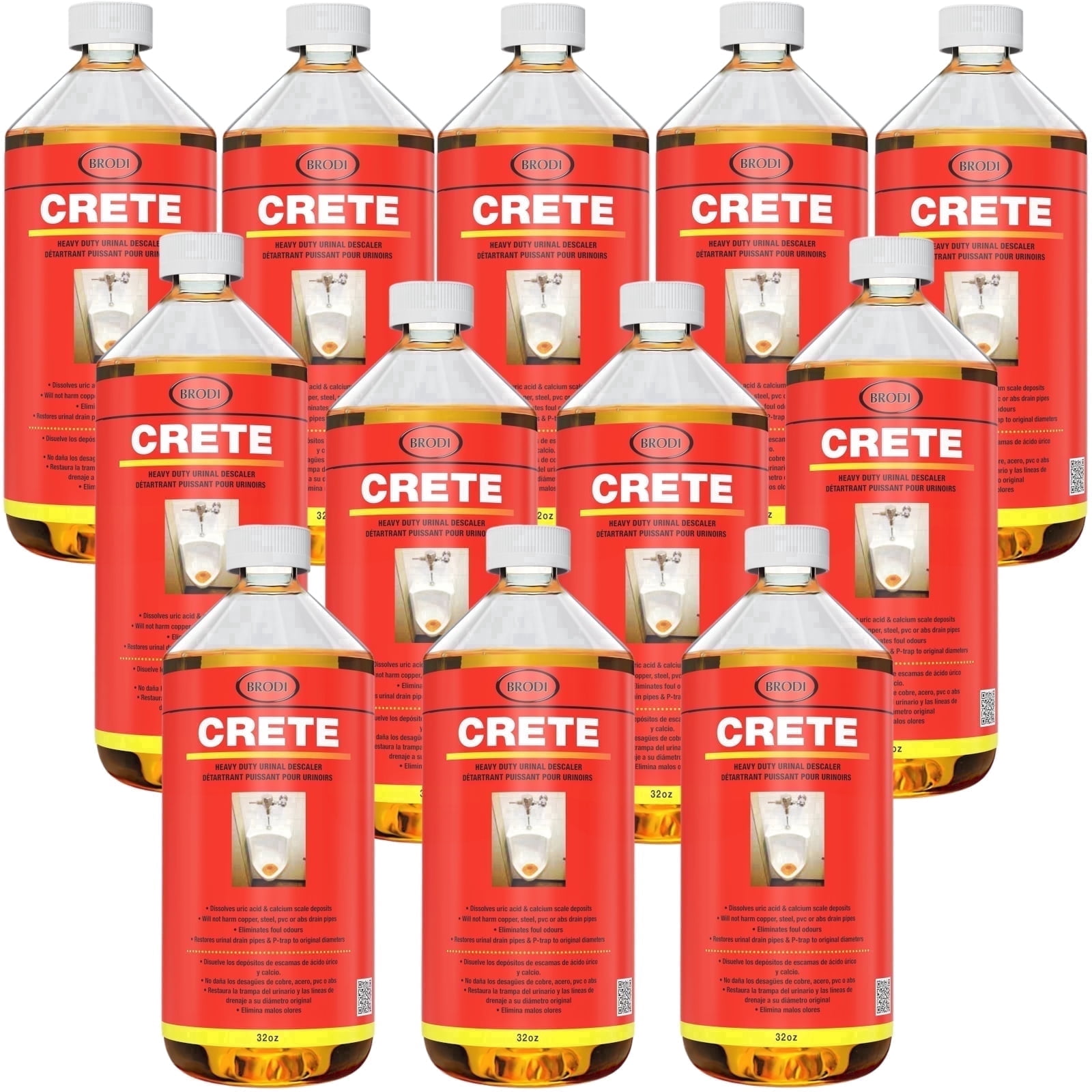 Crete Urinal Drain Cleaner, Restores Pipes to Original Diameter, Urinal ...