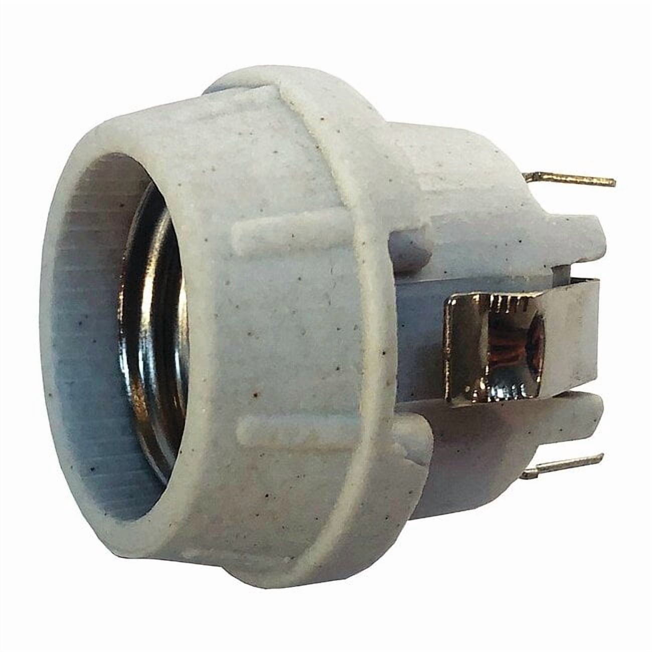 Cretors Socket,Snap In Porcelain 2409 - Walmart.com
