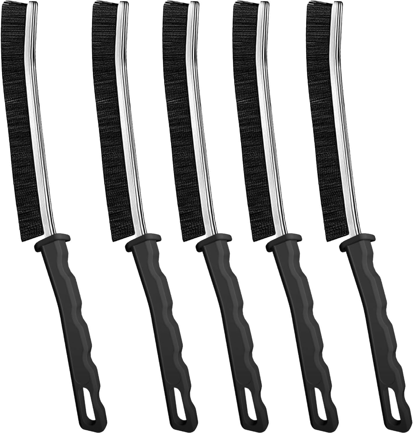 5 Pcs Crevice Cleaning Brush ,Hard Bristle Gap Brush,for Bathroom - TikTok - View #4