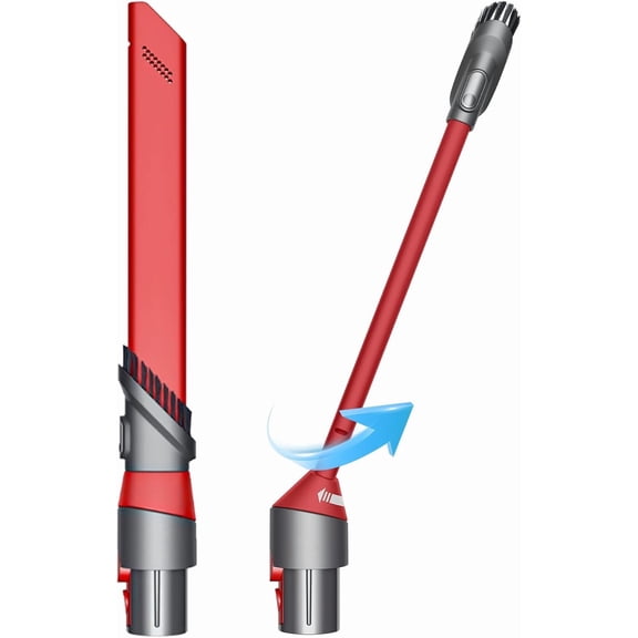 Crevice Tool Vacuum Attachment Compatible with Dy*son V7,V8,V11,Cyclone V10,V15 Detect,V12 Detect Slim,Digital Slim,Outsize Cordless Vacuum Cleaner Quick-Release Crevice Head Gap Tool