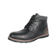 Crevo Geoff Men's Chukka Boots Genuine Leather with Memory Foam Insole
