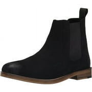 Crevo Mens Denham Round Toe Chelsea Ankle Boots