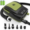 thumbnail image 1 of Crew & Axel CX151 Portable Electric Pump, 2-Person Recreational Inflatable Raft, 1 of 5