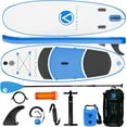 thumbnail image 1 of Crew Axel Inflatable Paddle Board 10’33’6” (18lb) SUP Kit Includes Paddle Pump Bag & More Blue, 1 of 7