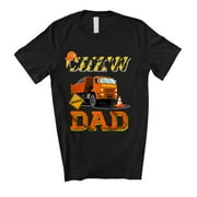 Crew Dad; Happy Father's Day Dump Truck Lover Matching Driver Driving Family Unisex T-Shirt