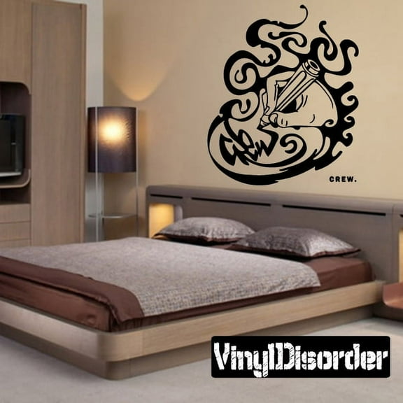 Crew Graffiti Decal - 36 Inches