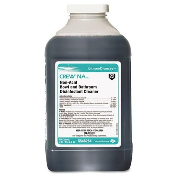 Crew Na Sc Non-Acid Bowl & Bathroom Disinfectant Cleaner - Blue - 2.5 ltr.