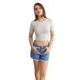 thumbnail image 1 of Crew Neck Basic Crop top, 1 of 5