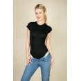 thumbnail image 1 of Crew Neck Bodysuit with Short Sleeves, 1 of 6
