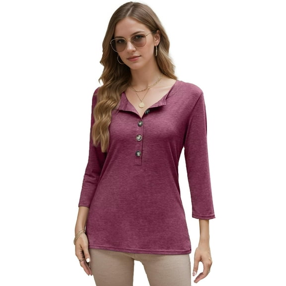 Crew Neck Long Sleeve Shirts for Women Dressy Casual Fall Tops Lightweight Tunic Pullover Fashion Clothes