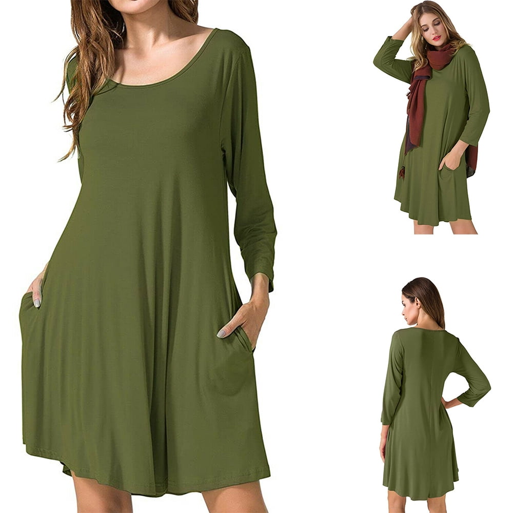 Longerline T-Shirt Dress