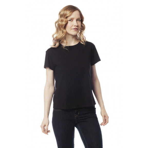 Crew Neck Short Sleeve Loose Tee