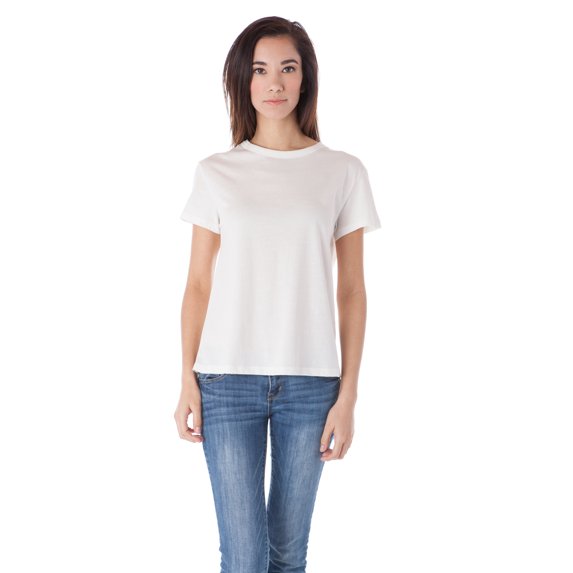 Crew Neck Short Sleeve Loose Tee