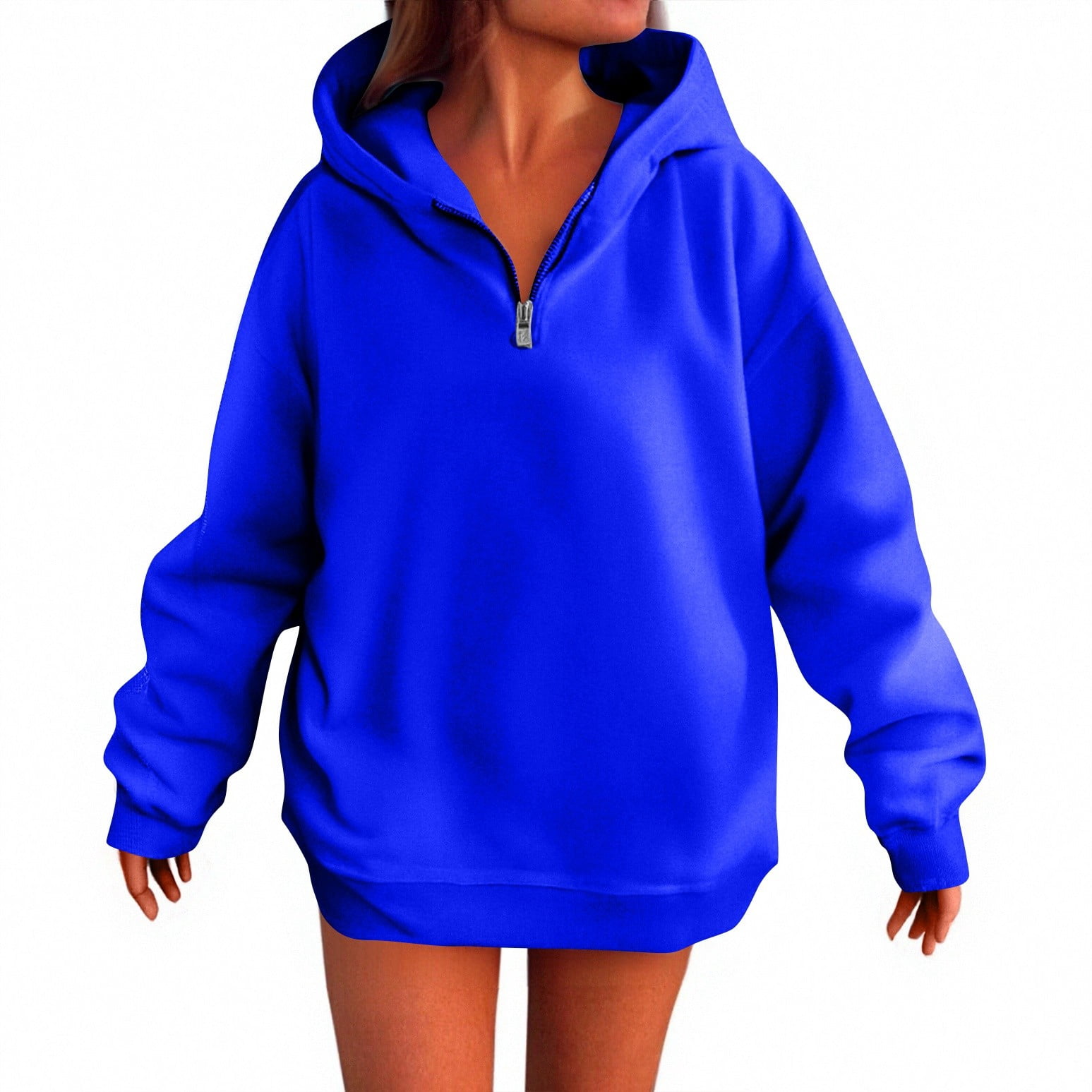 Women Summer Casual Print Cotton Hoodie main image 1