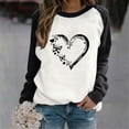 thumbnail image 1 of Crew Neck Sweatshirts for Women Casual Long Sleeve Shirts Fashion Fall Womens Tunic Tops Black M, 1 of 4