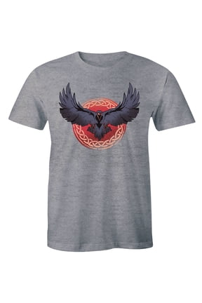 Crew Neck Vintage American Bald Eagle Nature Patriot Short Design Men's T-Shirt