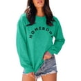 thumbnail image 1 of Crew Neck Womens Graphic Sweatshirt Long Sleeve Casual Loose Letter Pullover Tops, 1 of 4