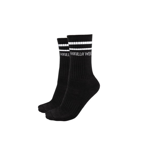 Crew Socks (2 Pack) - Black