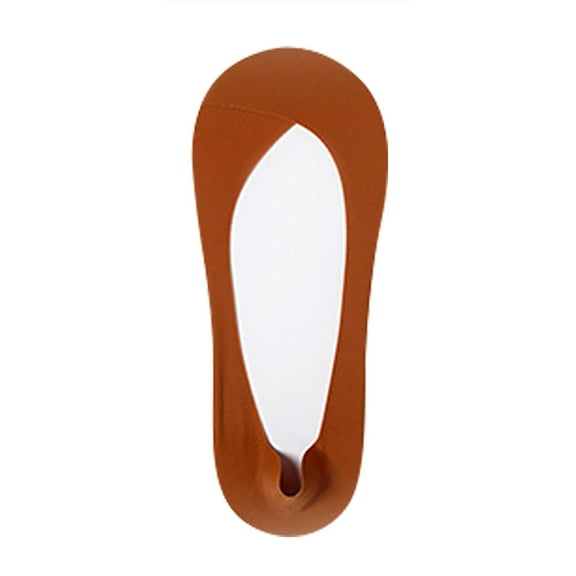 Crew Socks New Women's Thin Seamless Socks in Summer Mesh Breathable Bottom Can'T Slip Off with Short Socks. Coffee Free Size