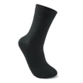 thumbnail image 1 of Crew Socks for Men & Women – Classic Rib, Thick Wool Socks for Hiking, Work, Ski Black Free, 1 of 2