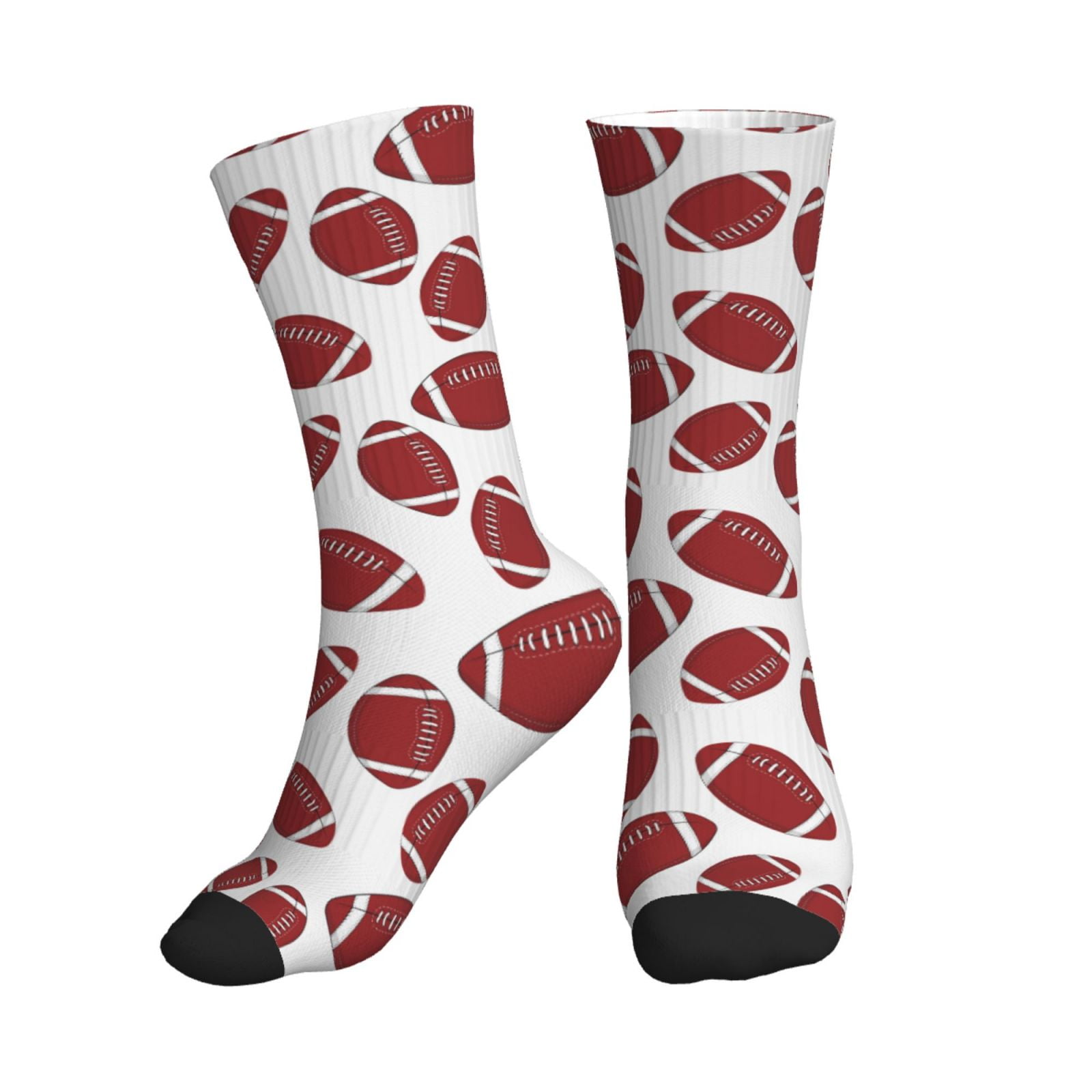 Crew Socks for Women Men, American football cute Soft Moisture Soft
