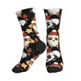 Crew Socks for Women Men, Cute dog panda Womens Mens Socks, Running