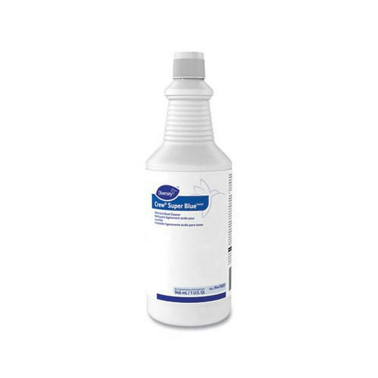 Crew Super Blue Mild Acid Bowl Cleaner, Citrus, 32 oz Squeeze Bottle, 12/Carton Crew Super Blue Mild Acid Bowl Cleaner, Citrus, 32 oz Squeeze Bottle, 12/Carton