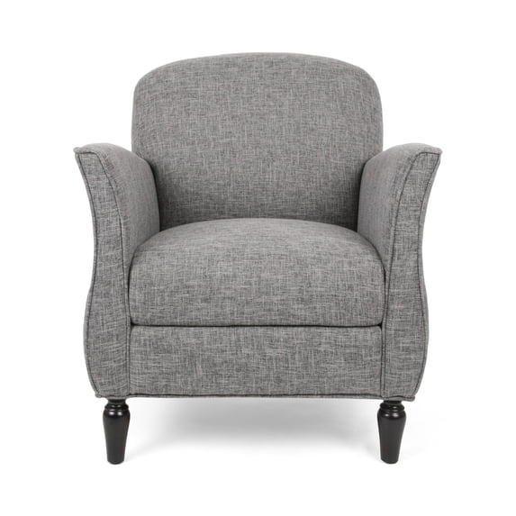 Crew Traditional Tweed Armchair, Gray
