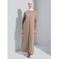 thumbnail image 1 of - Crew neck - Unlined - Modest Dress - Refka, 1 of 5