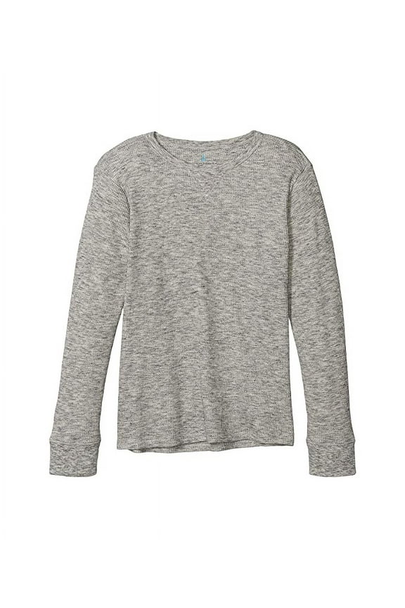 by J.Crew Boy's Galaxy Waffle Tee, Grey, 16