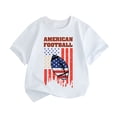 thumbnail image 1 of Crewneck Summer Children's T Shirt Tops Kids Baby Girls Boys 4th Of July Summer Short Sleeve Independence Day, 1 of 9