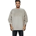 Crewneck Sweatshirt Men,Custom Logo Heavy Embroidery Oversized Blank