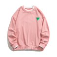 thumbnail image 1 of Crewneck Sweatshirt Qiggri Men's Casual Top Round Neck Fake Two-Piece Sports Top Long Sleeved Top, 1 of 8