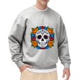thumbnail image 1 of Crewneck Sweatshirt with Long Sleeves Skull Graphic Men’s and Big Men’s Pullovers Top Oversized Casual Comfy Fall Fashion Outfits Clothes, 1 of 5