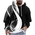 thumbnail image 1 of Crewneck Sweatshirts Men Geometric Sweatshirts for Men Trendy Quarter Zip Pullover Men Sweater Graphic Hoodies for Men Turtleneck Sweater Men Oversized, 1 of 5