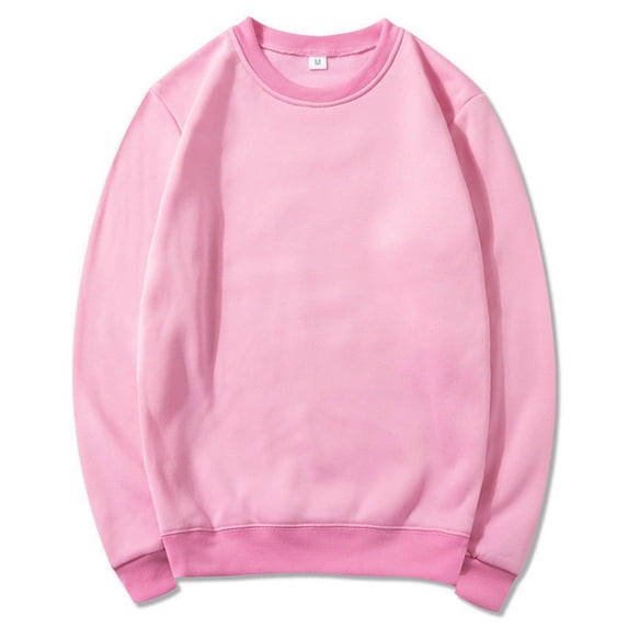Crewneck Sweatshirts for Men Long Sleeve Fall Lightweight Loose Fit No Hood Pullover Workout Tops