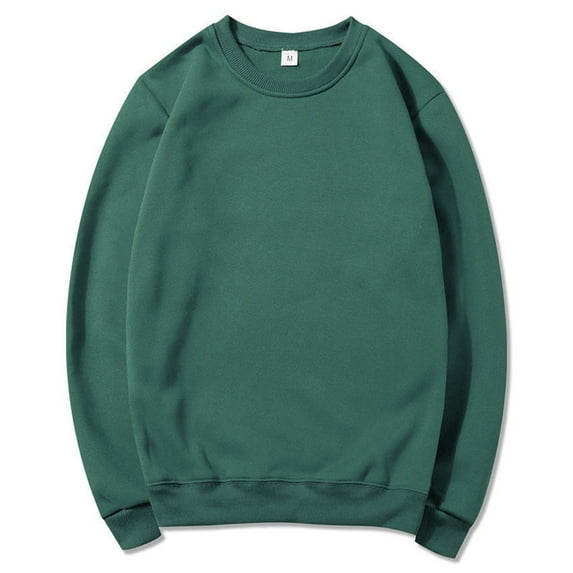 Crewneck Sweatshirts for Men Long Sleeve Fall Lightweight Loose Fit No Hood Pullover Workout Tops