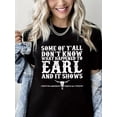 thumbnail image 1 of Crewneck Tshirt Western Cowboy Print Short Sleeve Shirt for Women, 1 of 4