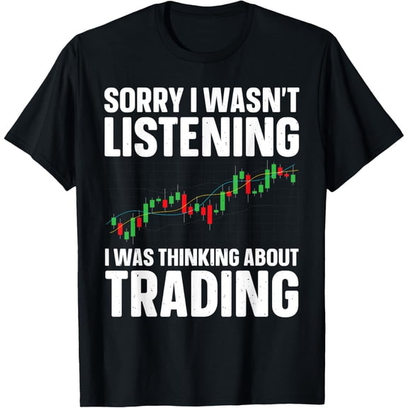 Crewneck Unisex Tee - Best Stock Market Art For Men Women Stock Trading Day Trader T-Shirt