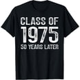 thumbnail image 1 of Crewneck Unisex Tee - Class of 1975 Reunion 50 Year Homecoming Alumni Classmates T-Shirt, 1 of 4