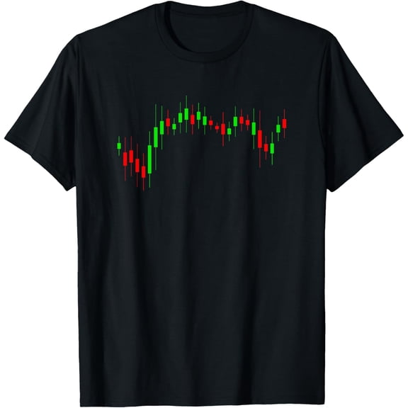Crewneck Unisex Tee - Cool Stock Market Art For Men Women Day Trading Stock Trader T-Shirt