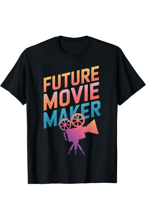 Crewneck Unisex Tee - Filmmaker Future Movie Maker T-Shirt