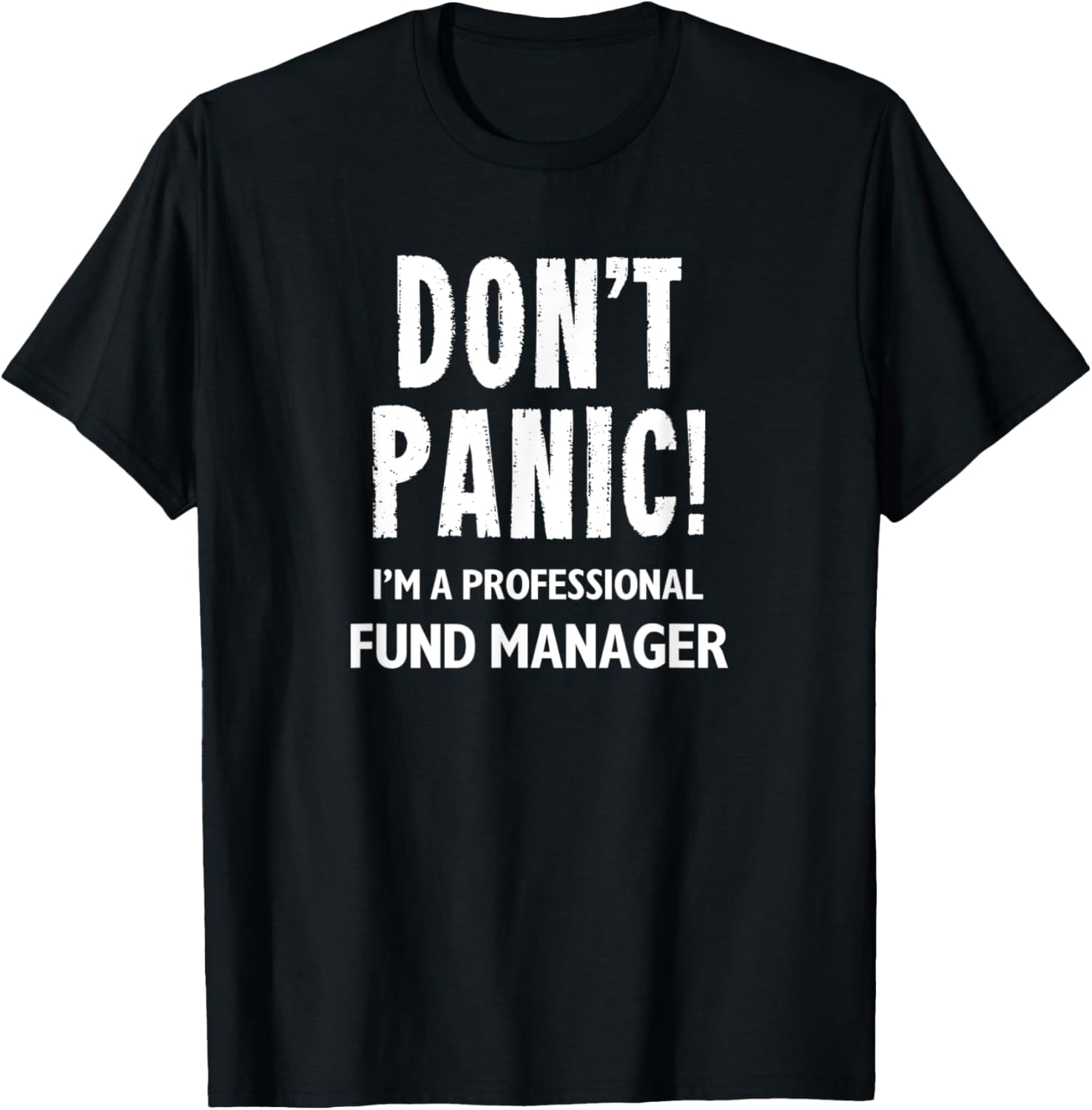 Crewneck Unisex Tee - Fund Manager T-Shirt