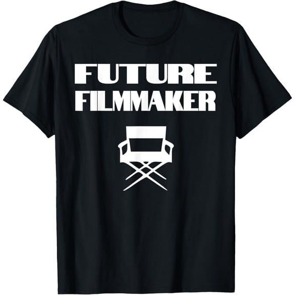 Crewneck Unisex Tee - Future Filmmaker Director Cinematographer Movie Gift T-Shirt