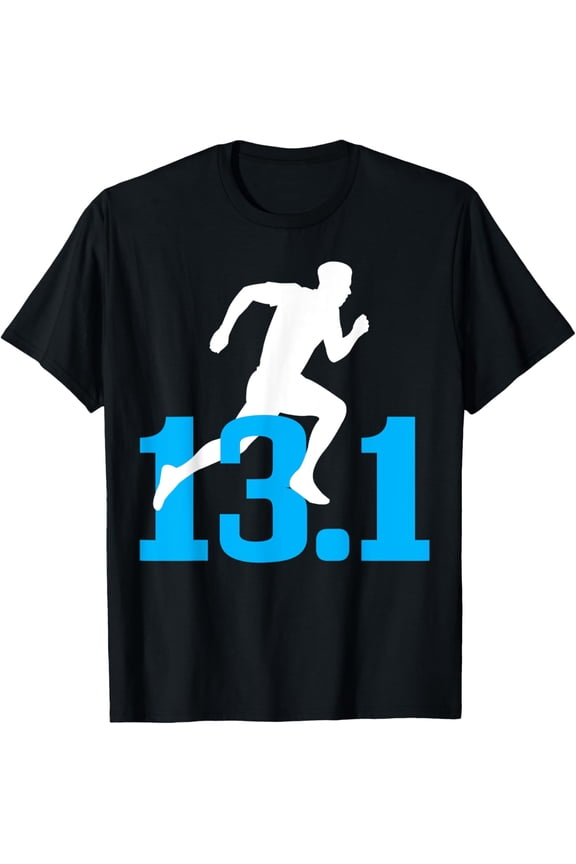 Crewneck Unisex Tee - Half Marathon 13.1 Miles Running Half Marathon Runner T-Shirt
