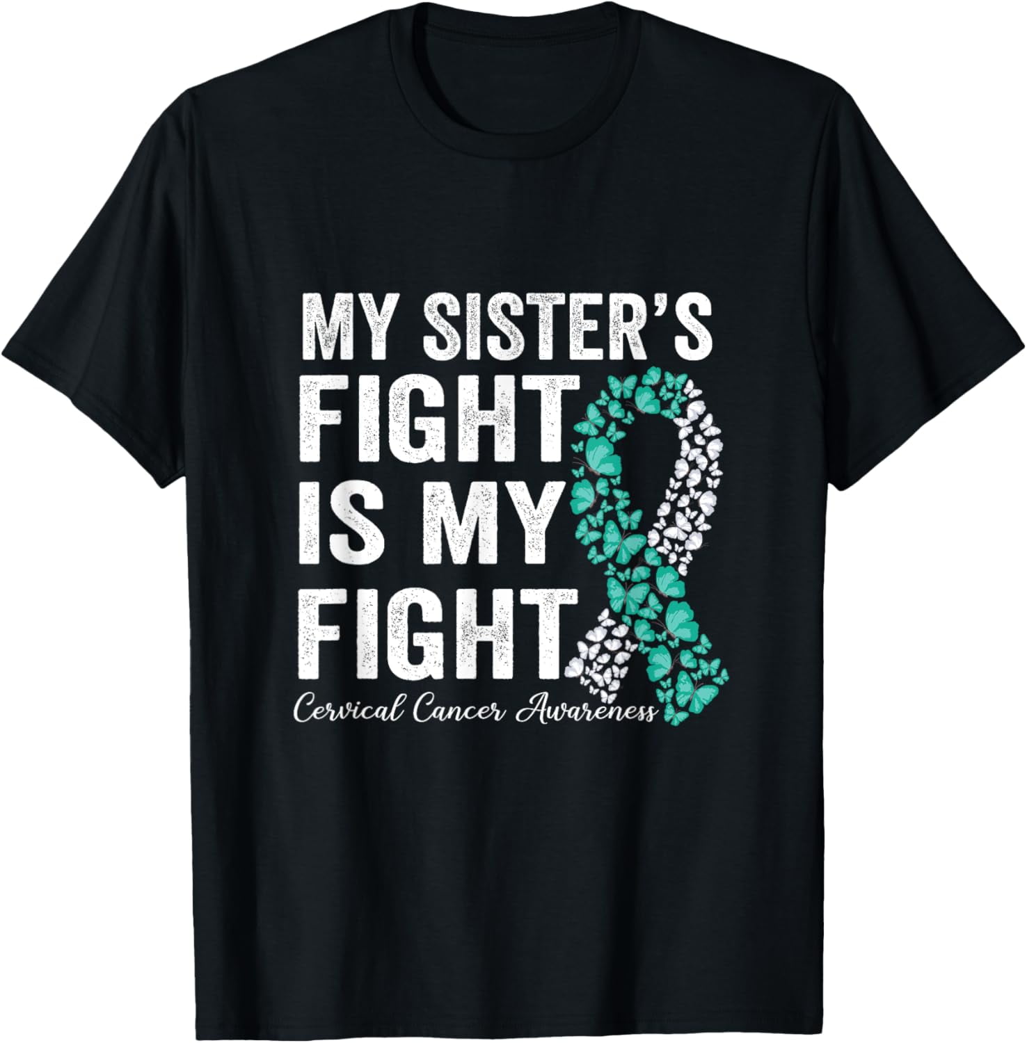 My Sister-In-Law's Fight Breast Cancer Awareness Tshirt Tee main image 0