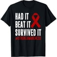 thumbnail image 1 of Crewneck Unisex Tee - Stroke Awareness Funny Stroke Survivor T-Shirt, 1 of 4